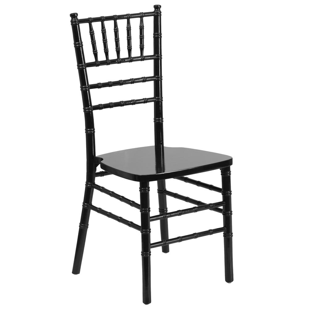 HERCULES Series Black Wood Chiavari Chair