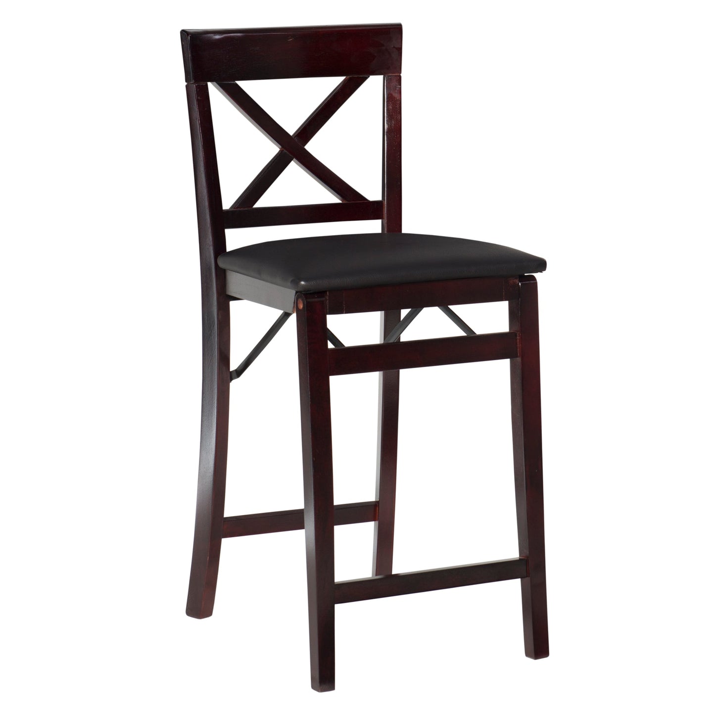 Triena 24 In X Back Folding Counter Stool