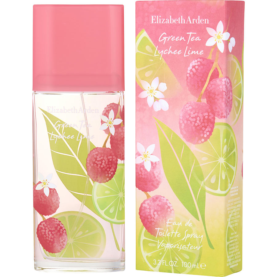 Green tea lychee lime by elizabeth arden edt spray 3.4 oz