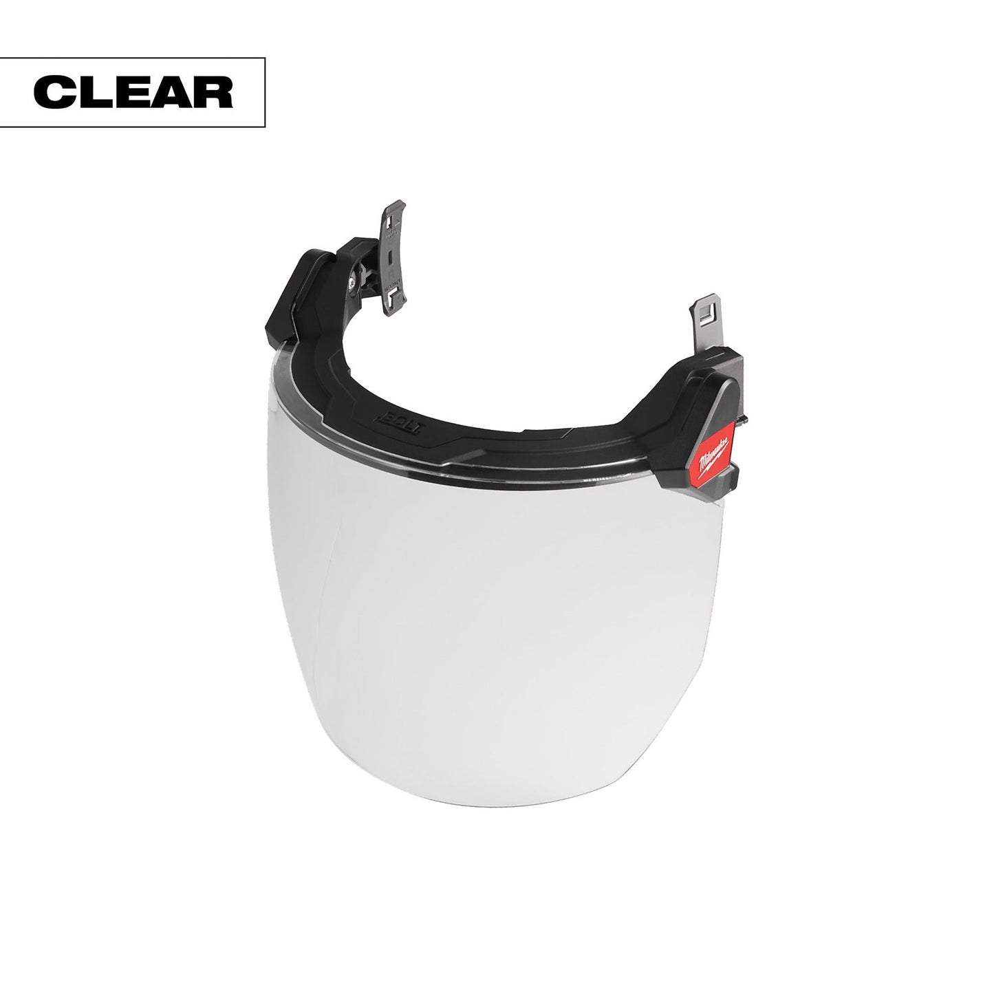 Milwaukee, BOLT CLEAR FULL FACESHIELD, Frame Color Black - $50