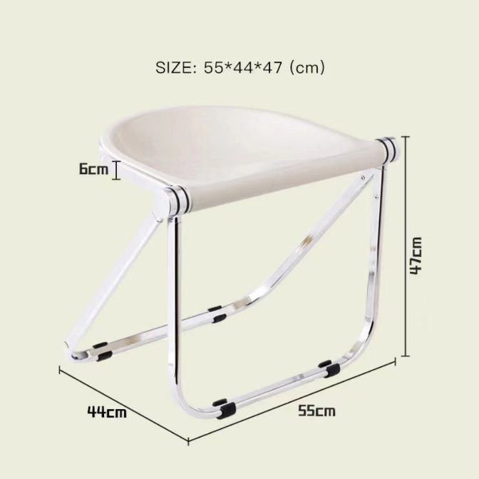 Studio Acrylic Folding Chair