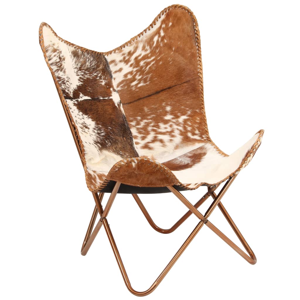 Butterfly Chair Genuine Goat Leather