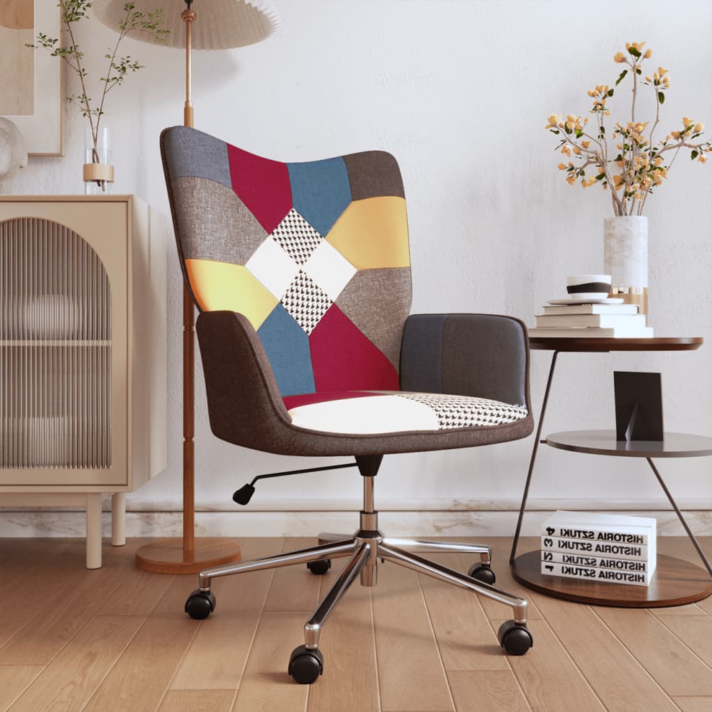 Relaxing Chair Patchwork Fabric