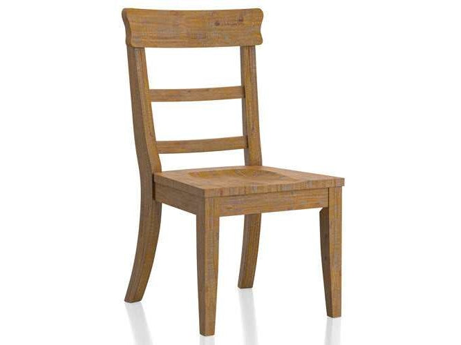 Leonidas Natural Tone Dining Chair (Set of 2)