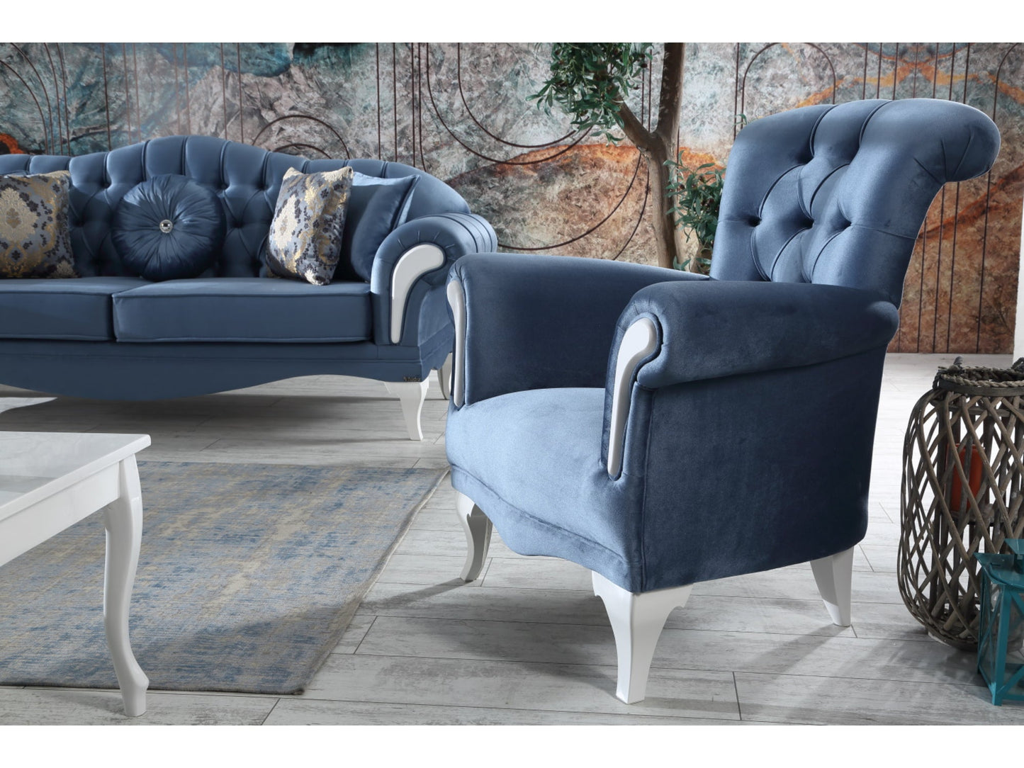 Katre Chair Blue