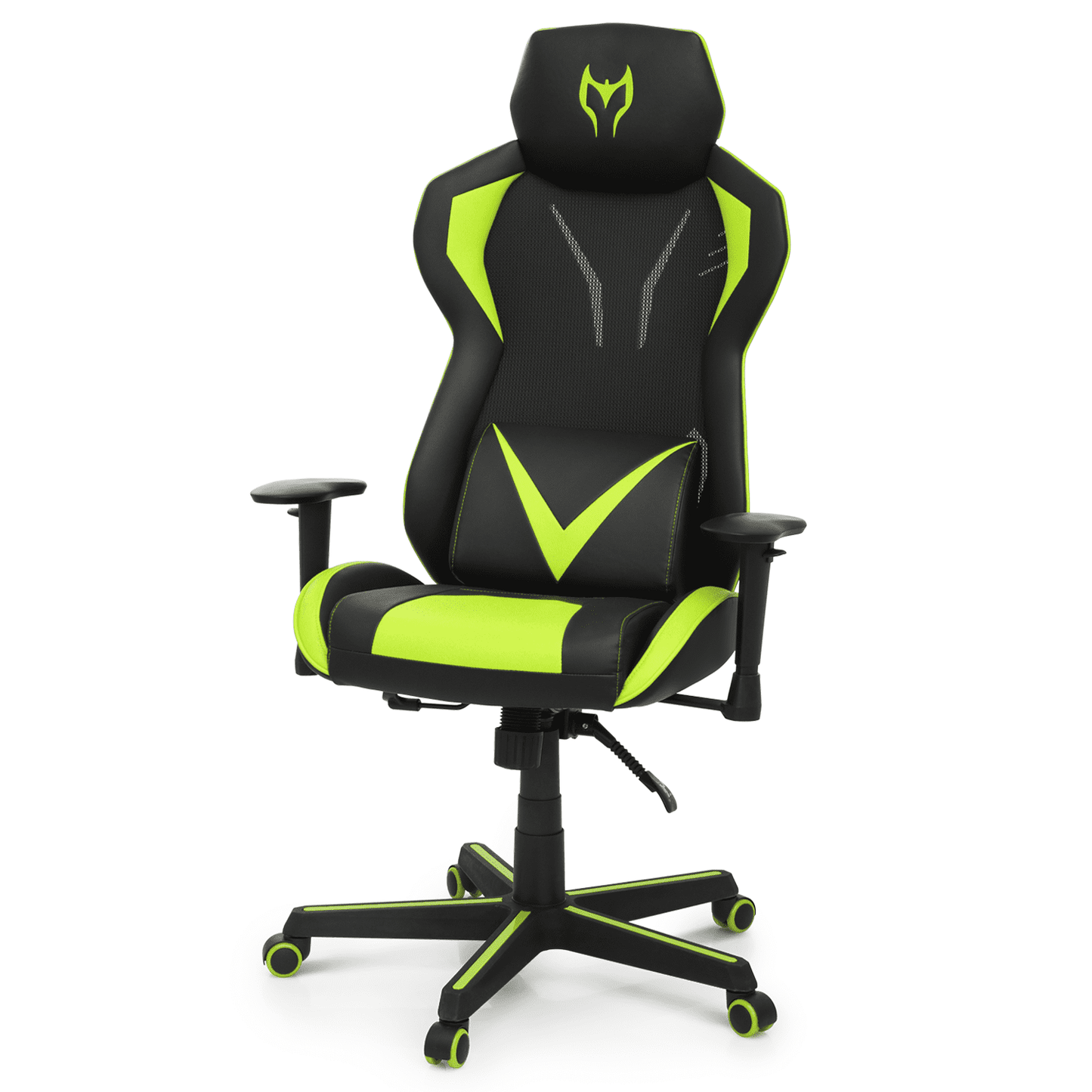 Magshion Gaming Chair Racing Style Computer Gamer Chair, Ergonomic Desk Office PC Chair with Wide Seat, Reclining Back, Adjustable Armrest for Adult Teen, Green