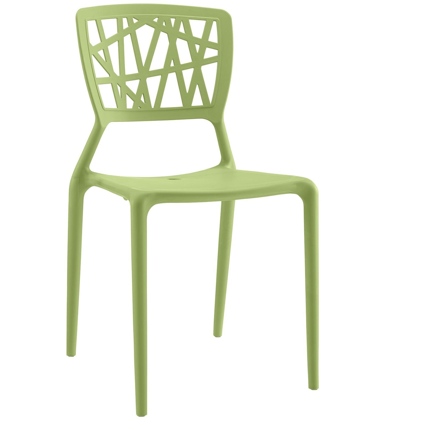 Astro Dining Side Chair Green