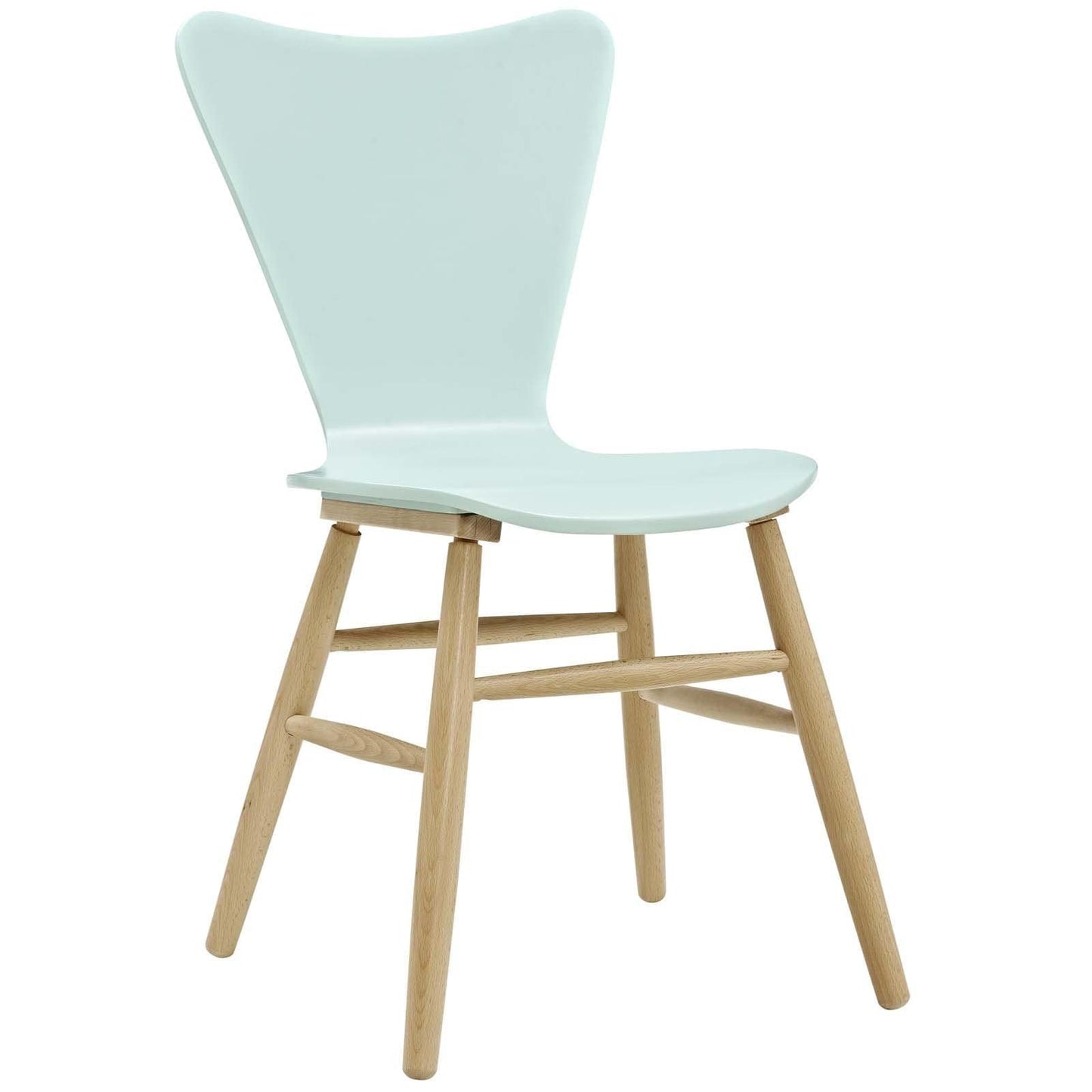 Cascade Wood Dining Chair Light Blue