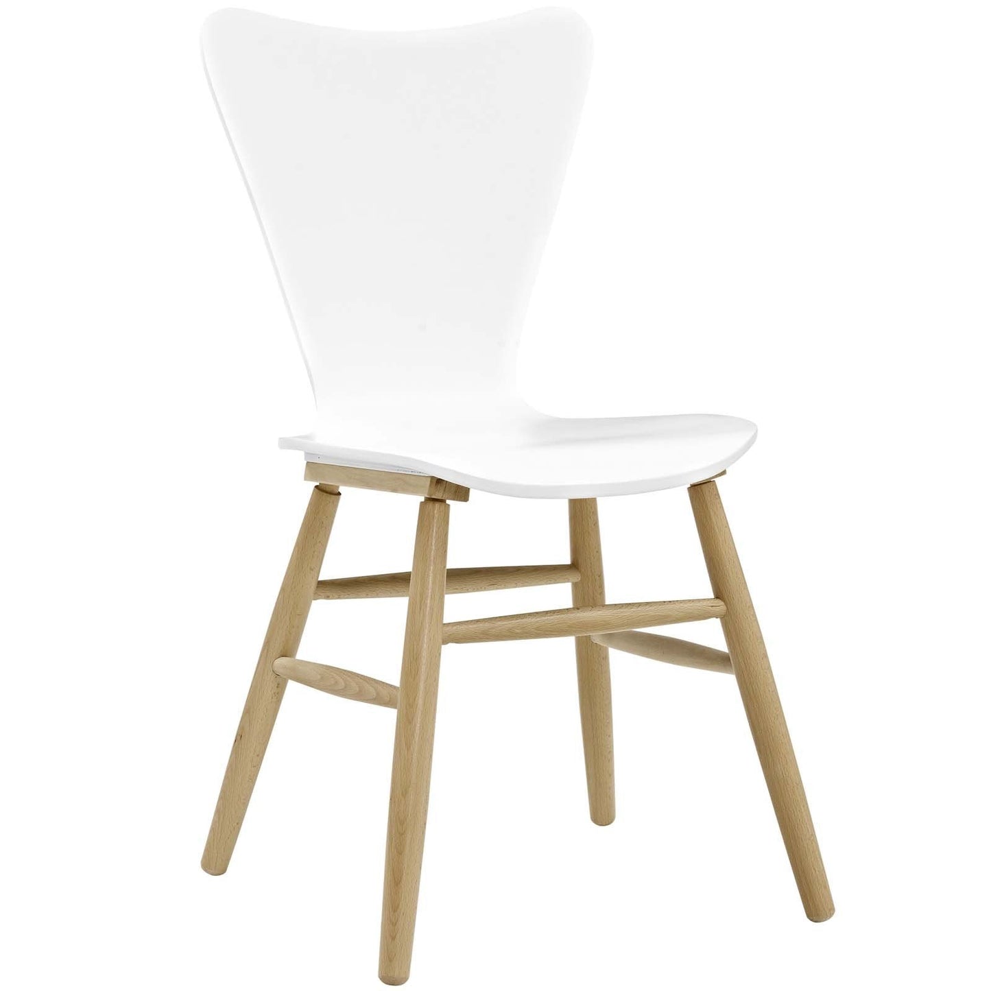 Cascade Wood Dining Chair White