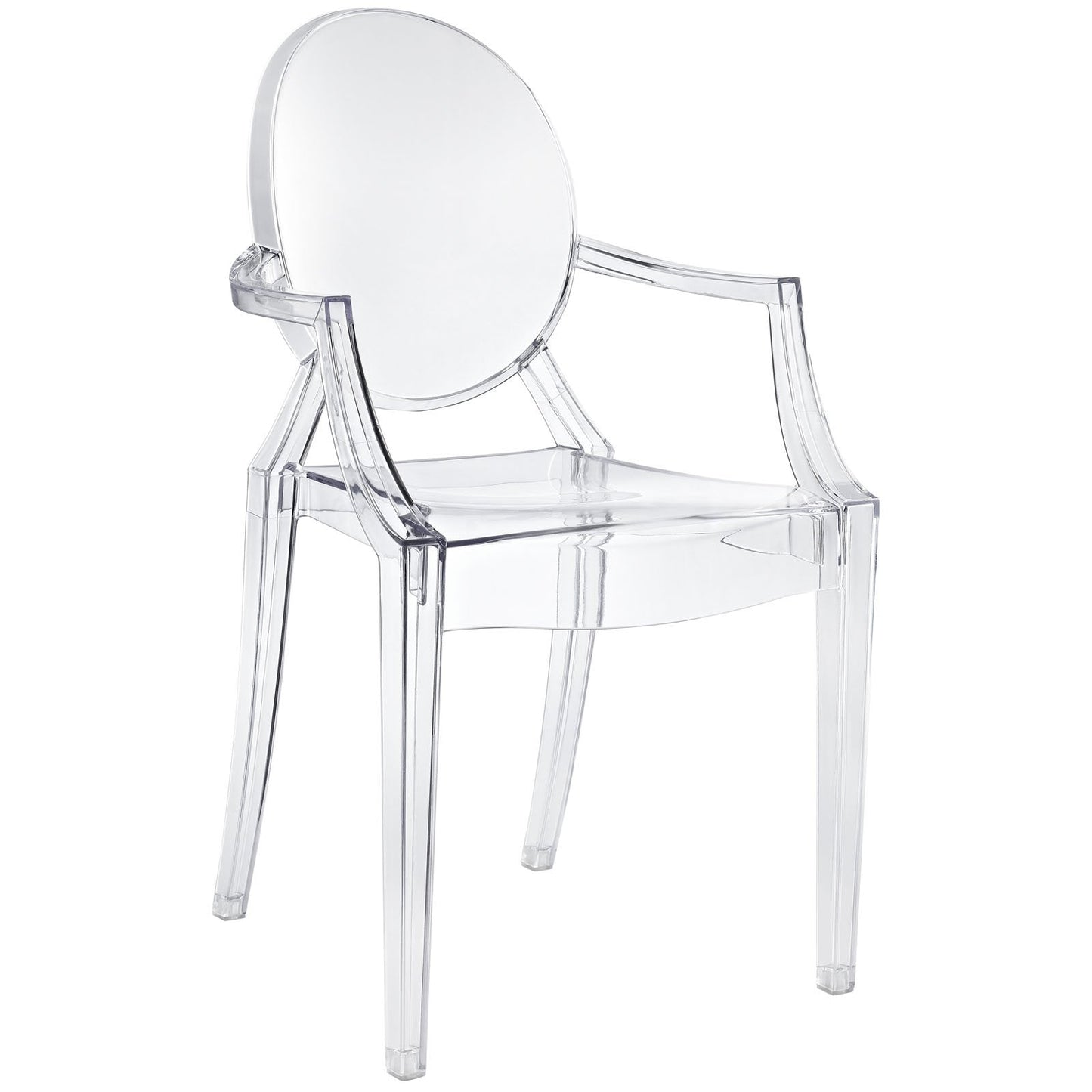 Casper Dining Armchair Clear