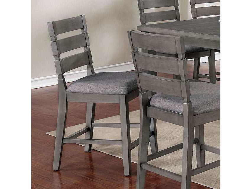 Viana Gray/Light Gray Counter Height Side Chair (Set of 2)
