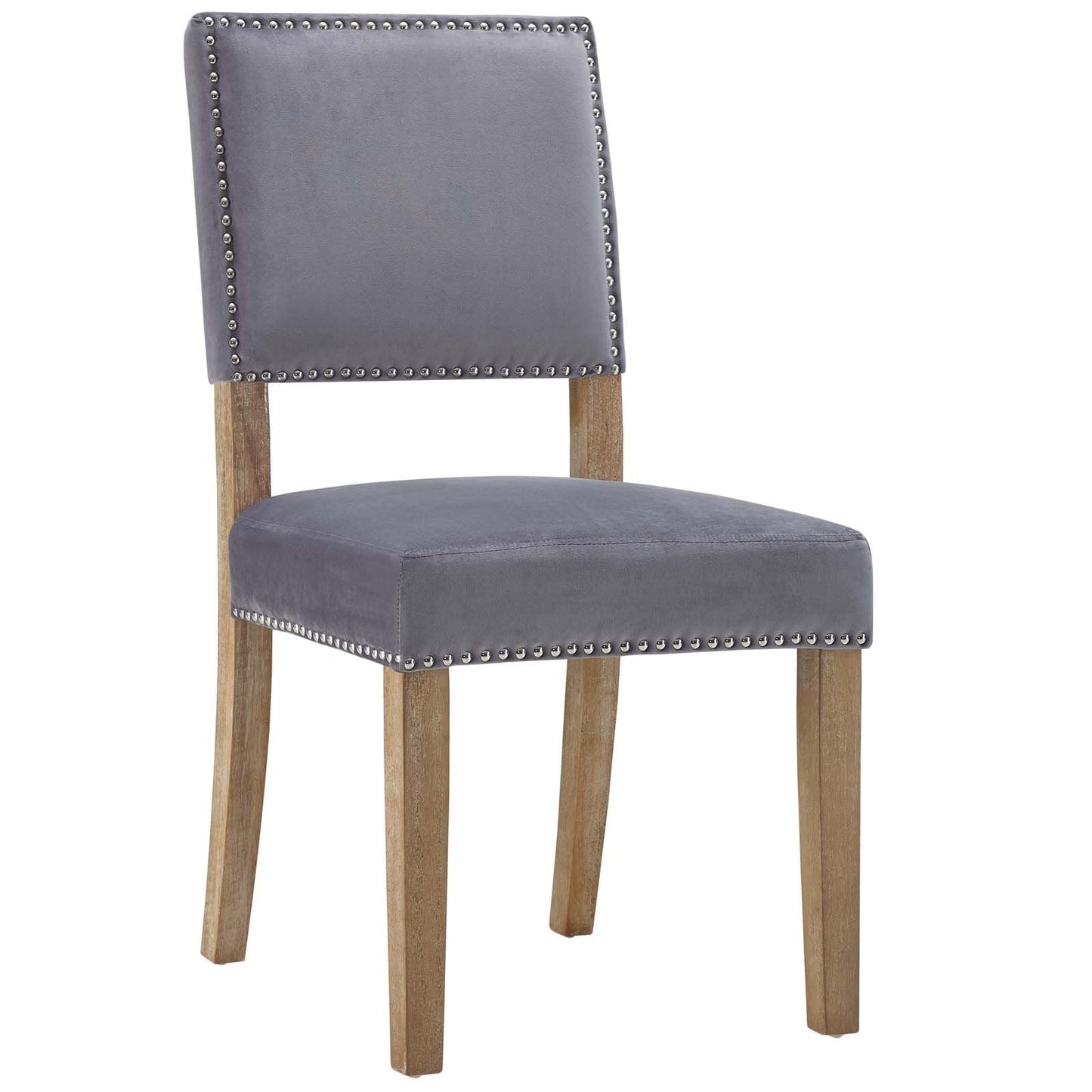 Oblige Wood Dining Chair Gray