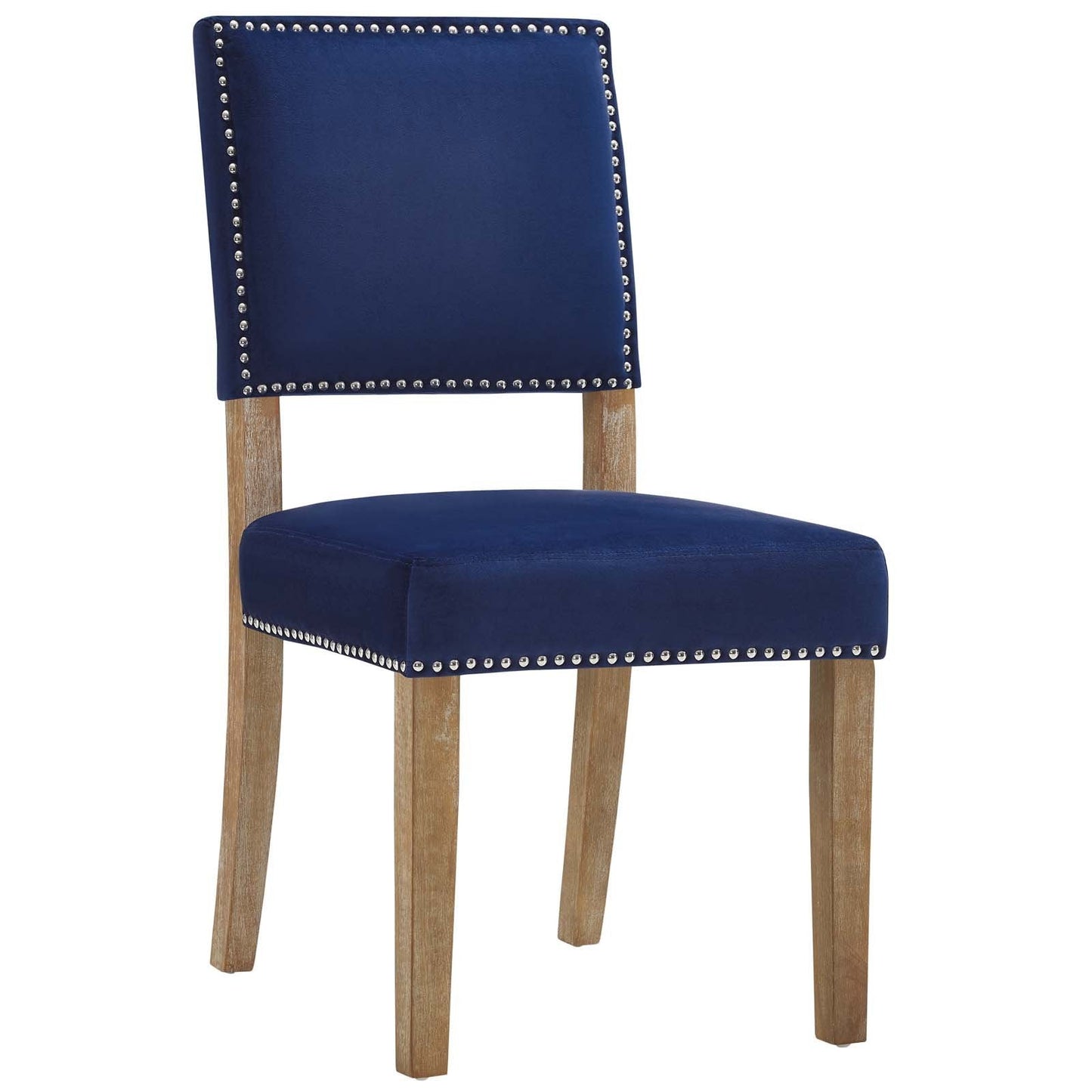 Oblige Wood Dining Chair Navy