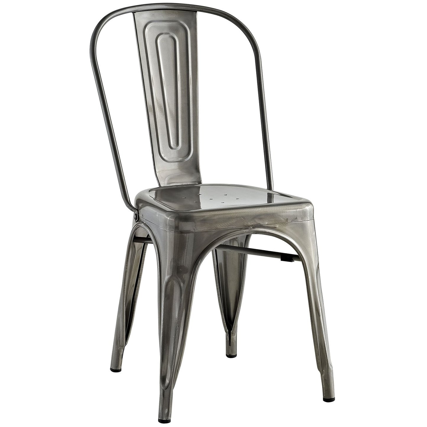 Promenade Side Chair Gunmetal