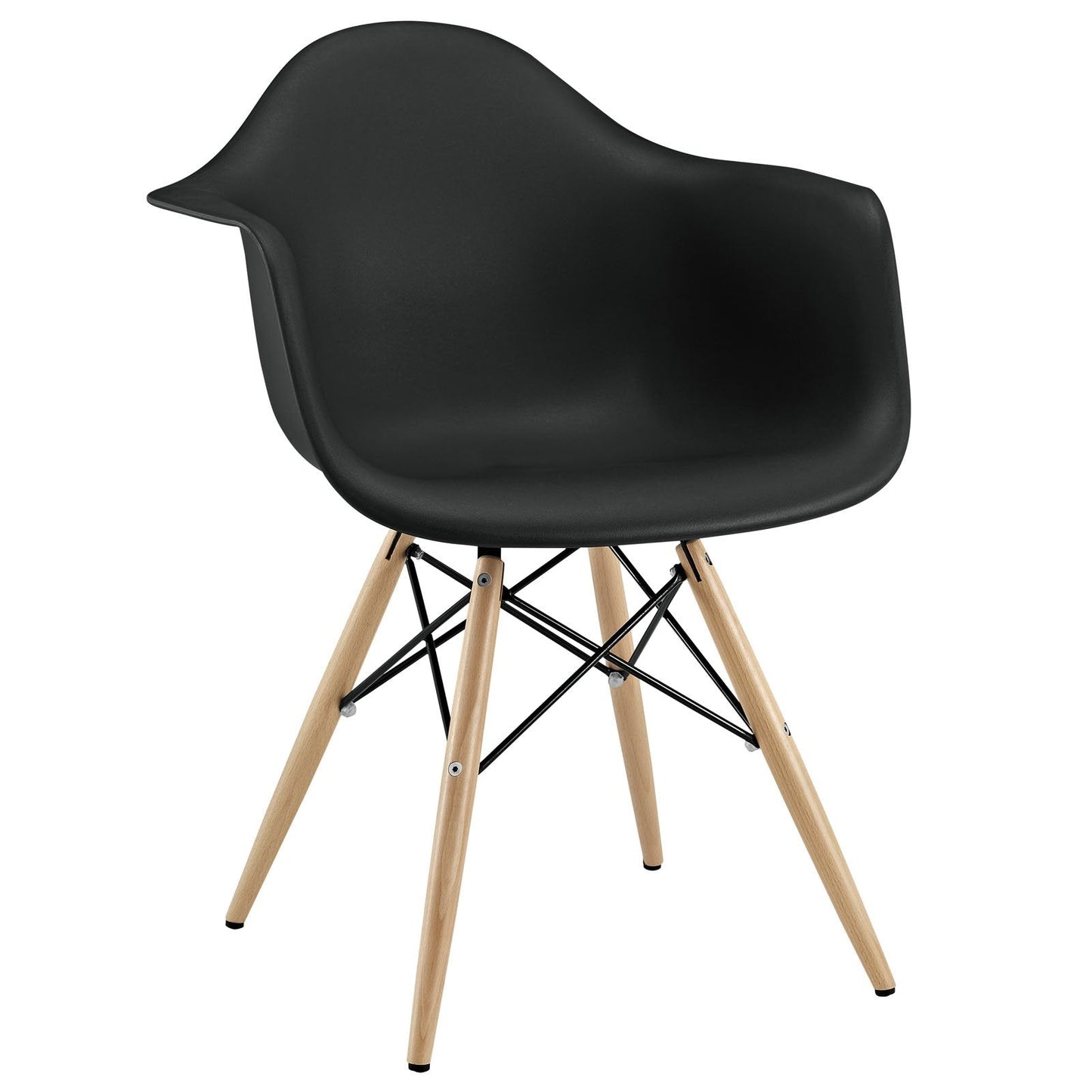 Pyramid Dining Armchair Black