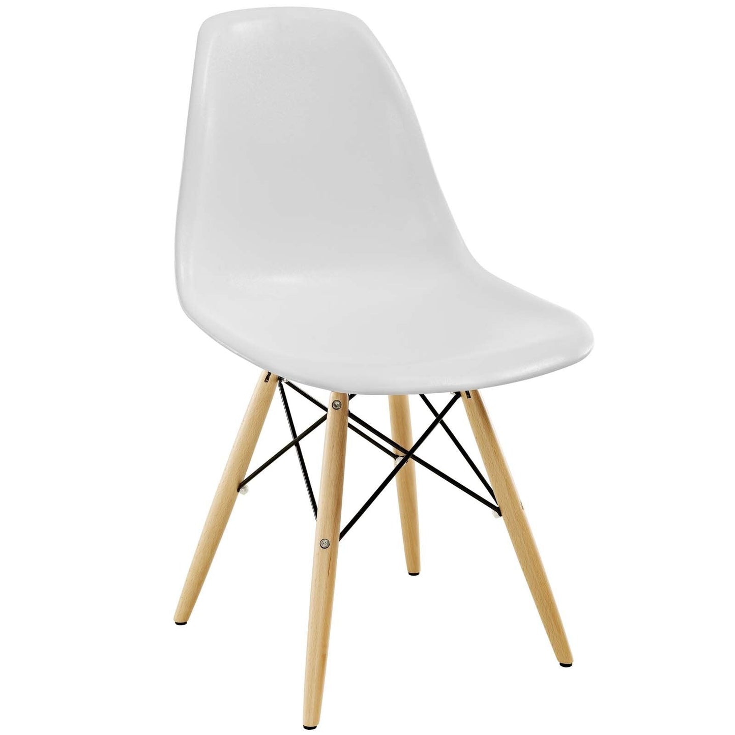 Pyramid Dining Side Chair White
