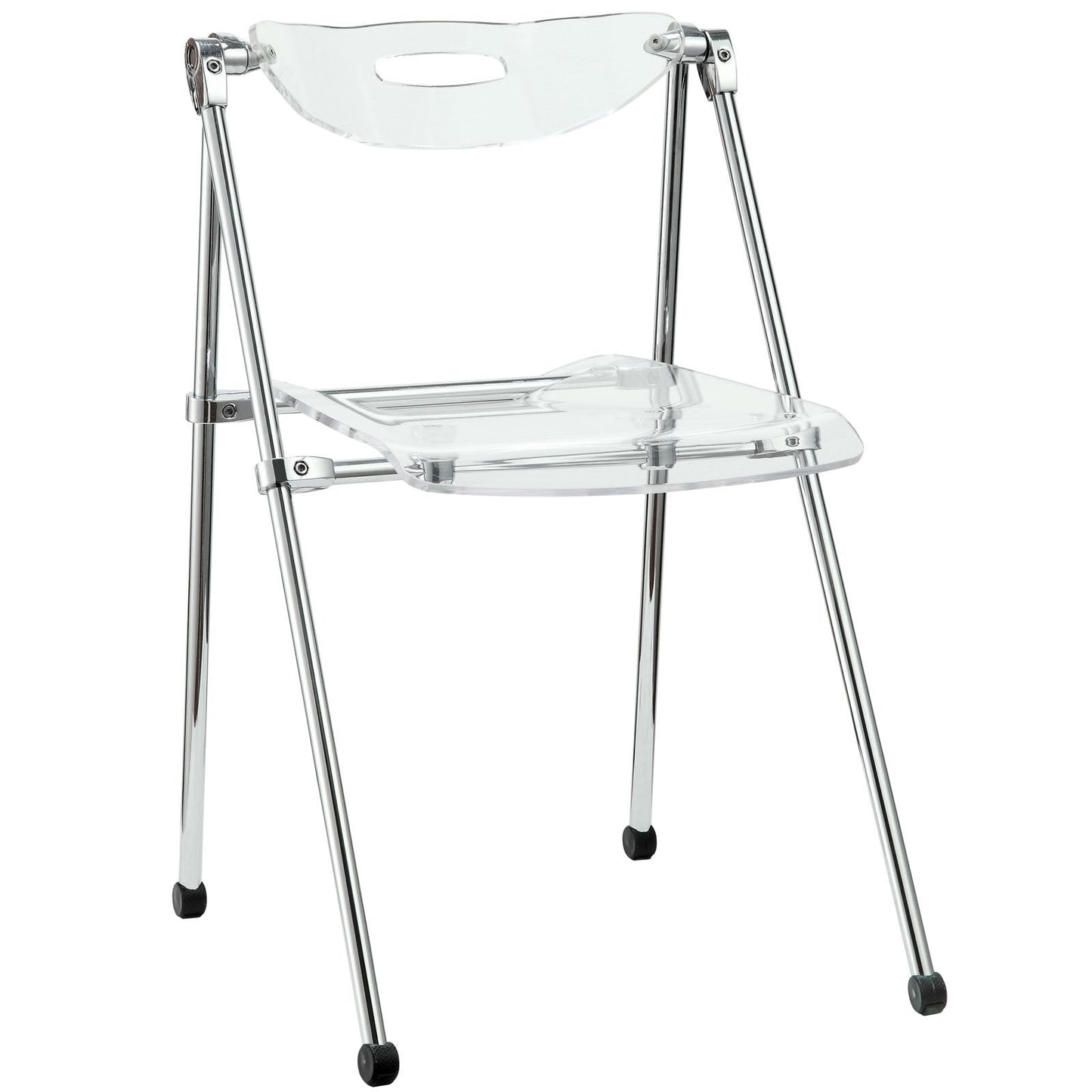 Telescope Folding Chair Clear