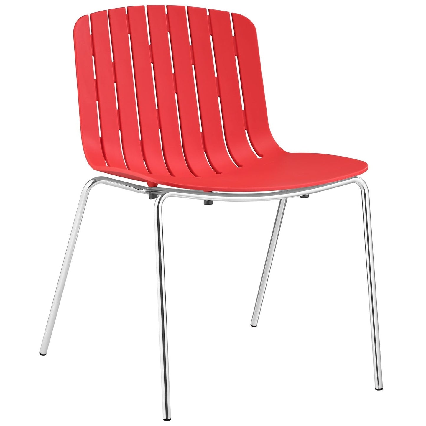 Trace Dining Side Chair Red