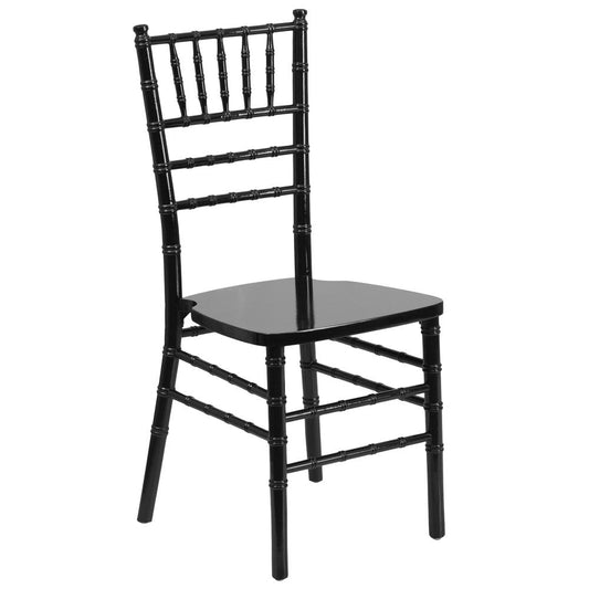 HERCULES Series Black Wood Chiavari Chair