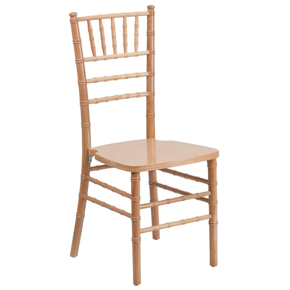 HERCULES Series Natural Wood Chiavari Chair