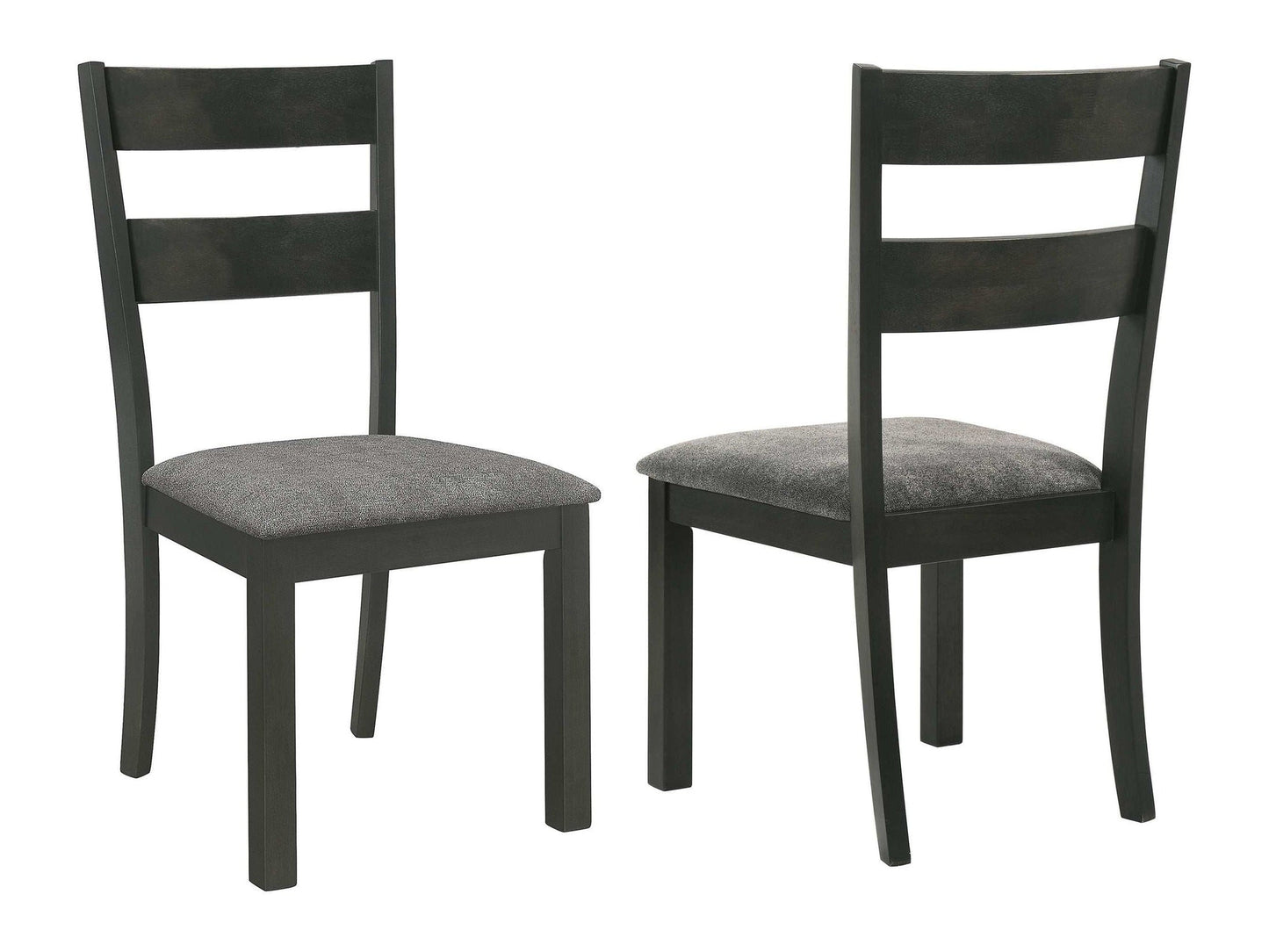Jakob Black / Dark Grey Side Chair