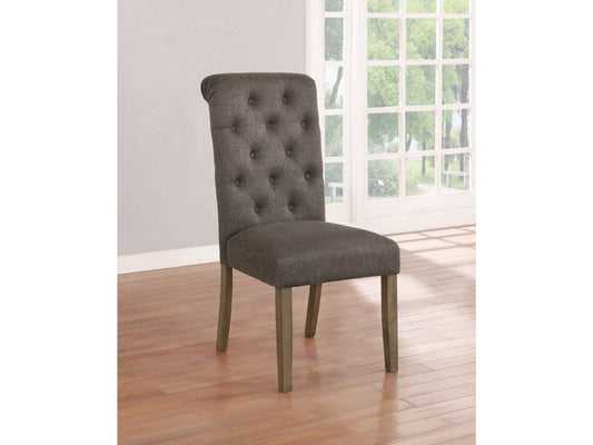 Jonell Rustic Brown And Grey Side Chairs (Set Of 2)
