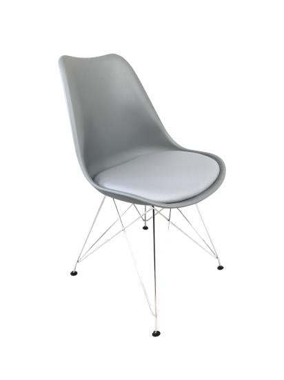 Juniper Upholstered Side Chairs Grey (Set of 2)