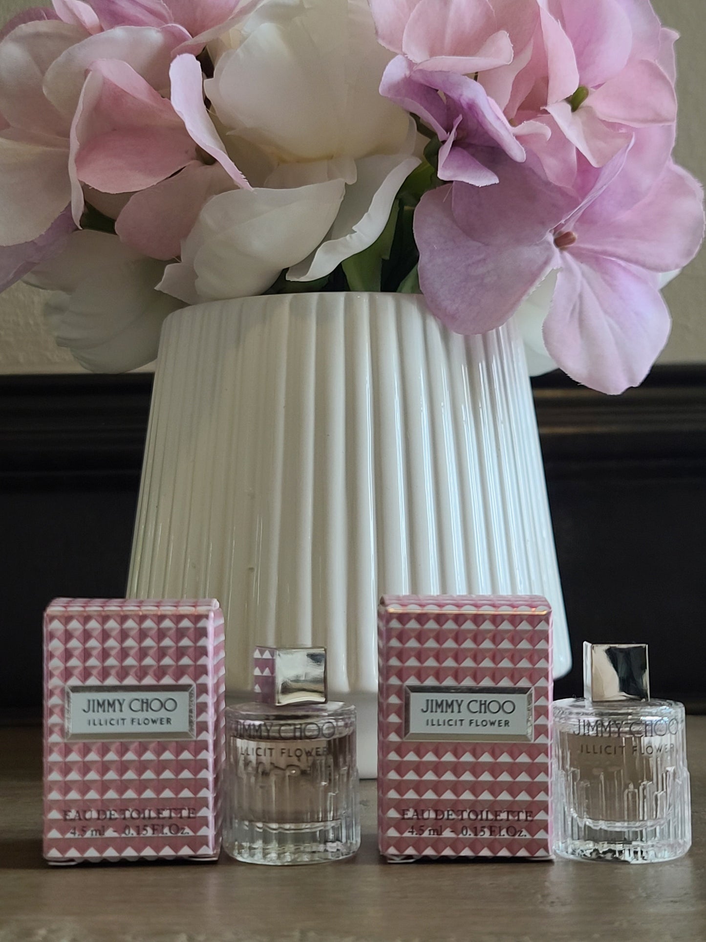 Jimmy Choo Illicit Flower Eau de Toilette Minis for Women (Set of 2)