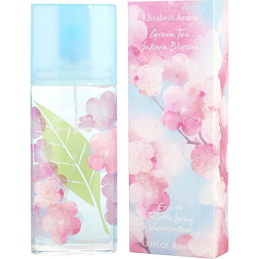 Green tea sakura blossom by elizabeth arden edt spray 3.4 oz