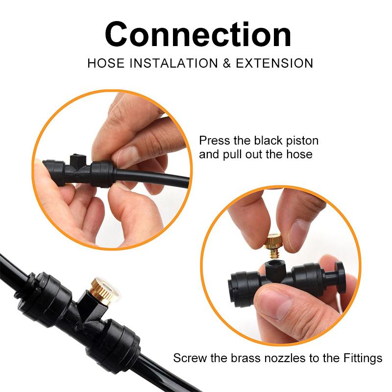 Outdoor Misting Cooling System