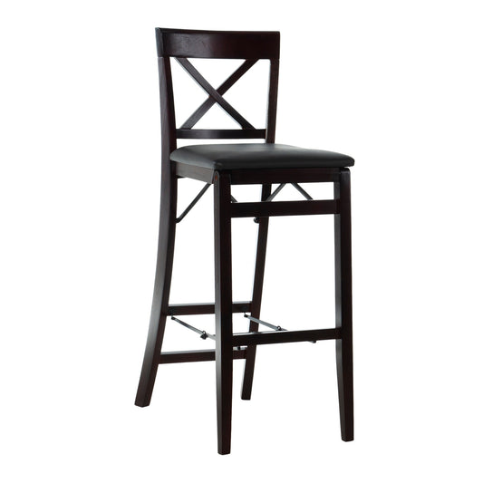 Triena 30 In X Back Folding Bar Stool