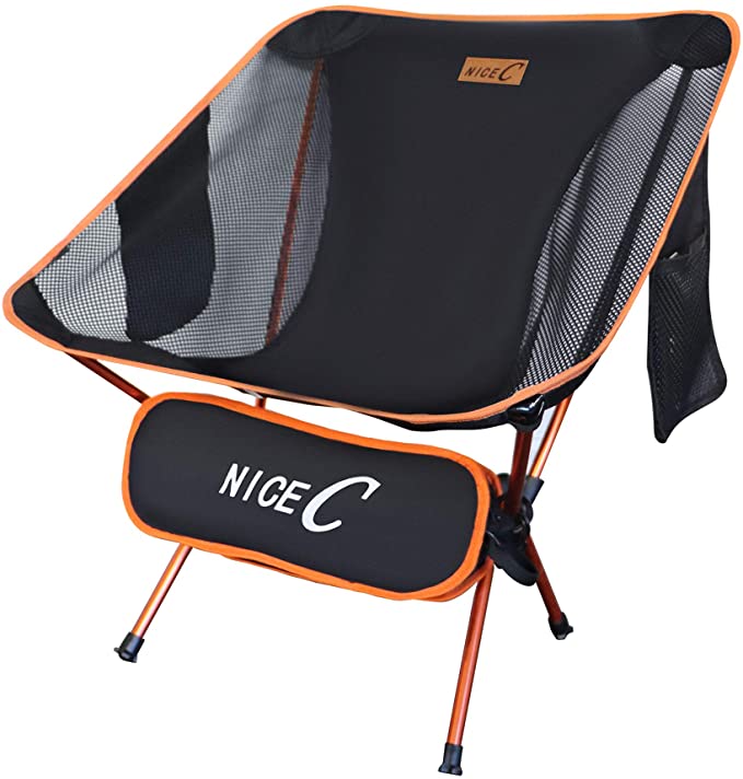 NiceC Ultralight Portable Folding Camping Backpacking Chair