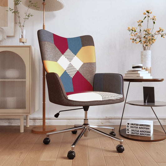 Relaxing Chair Patchwork Fabric