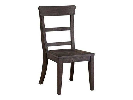 Leonidas Antique Black Dining Chair (Set of 2)