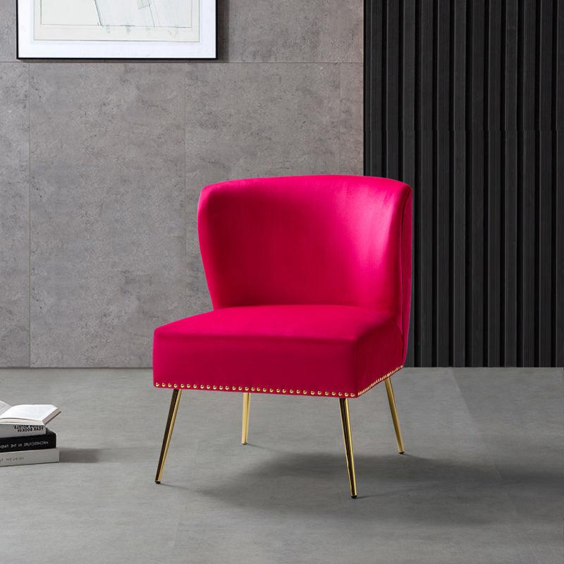 Adalia Velvet Accent Chair - Hulala Home