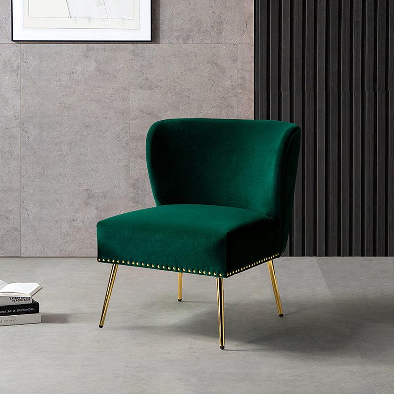 Adalia Velvet Accent Chair - Hulala Home