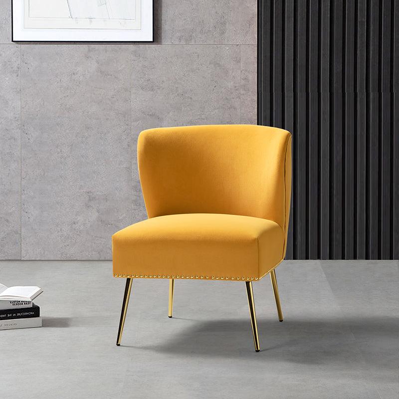 Adalia Velvet Accent Chair - Hulala Home