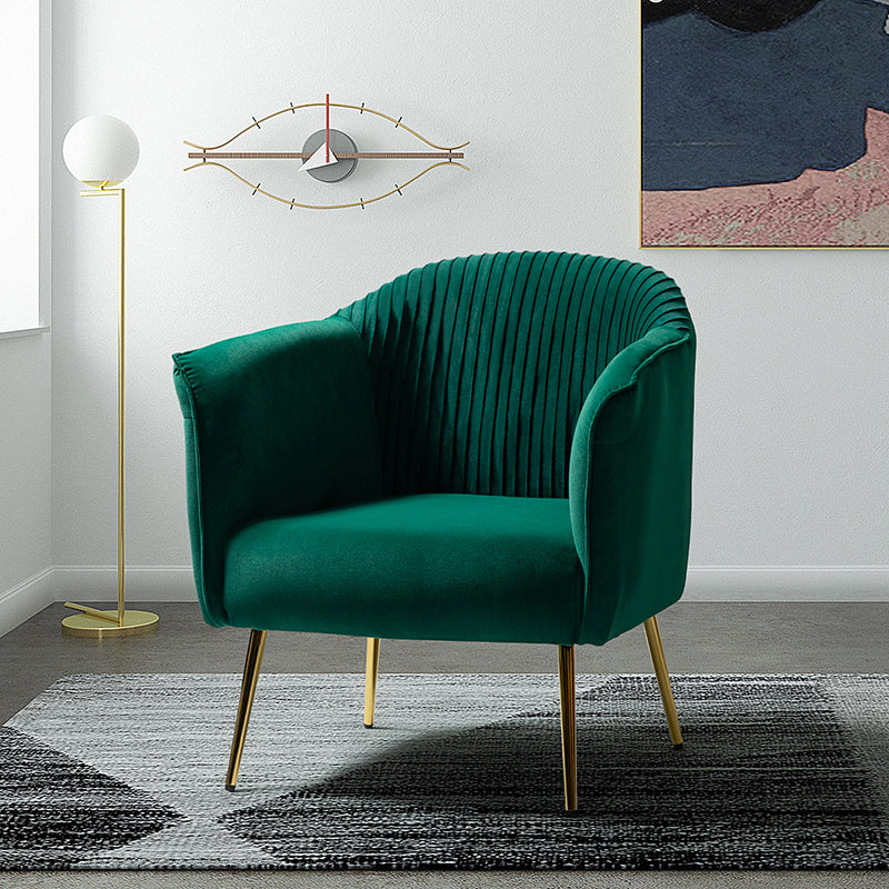 Aduna Modern Upholstered Barrel Armchair