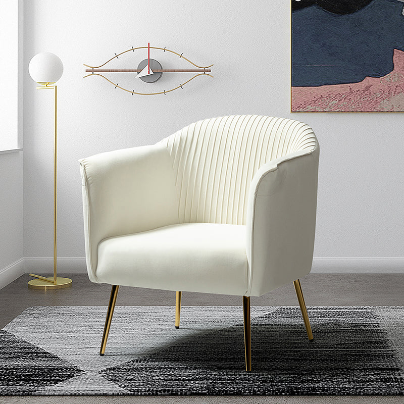 Aduna Modern Upholstered Barrel Armchair