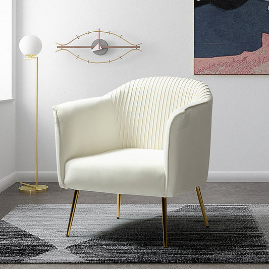 Aduna Modern Upholstered Barrel Armchair