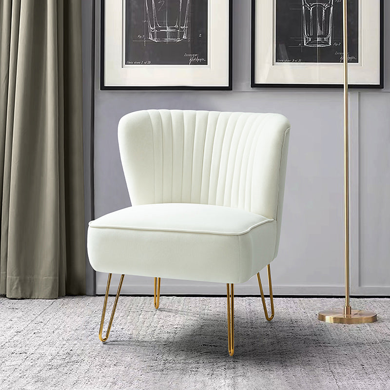 Ainhoa Velvet Tufted Back Side Chair