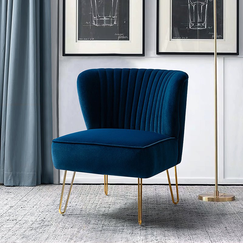 Ainhoa Velvet Tufted Back Side Chair