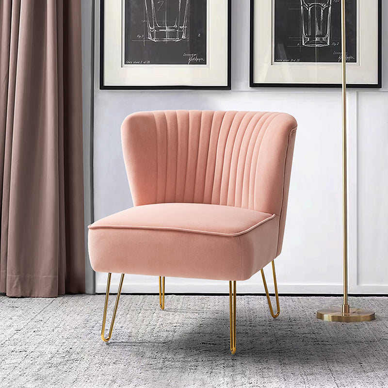 Ainhoa Velvet Tufted Back Side Chair