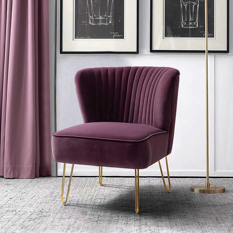 Ainhoa Velvet Tufted Back Side Chair