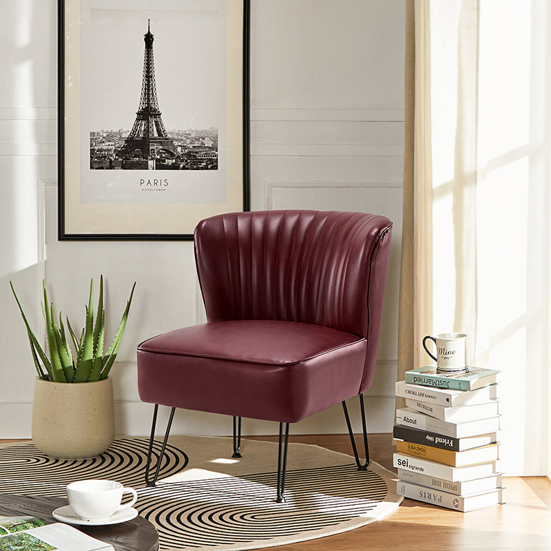 Annabella Vegan Leather Side Chair