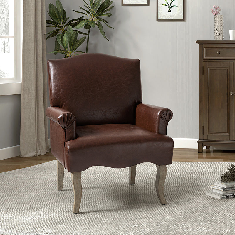 Austin Vegan Leather Armchair