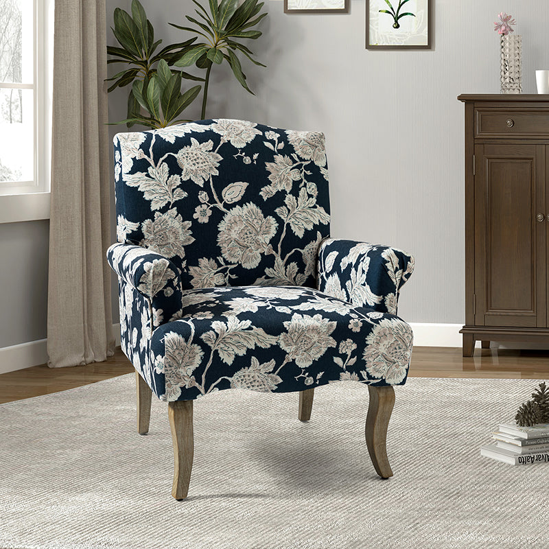 Austin Floral Fabric Armchair