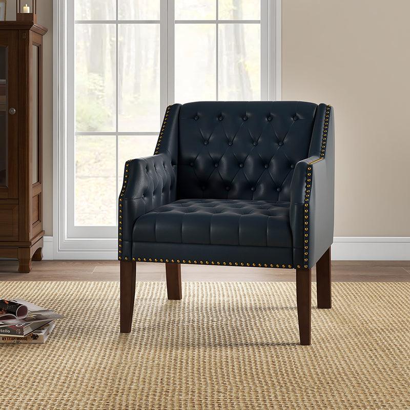 Paulo Vegan Leather Armchair - Hulala Home