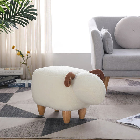 Decorative Kids Little Sheep Footstool