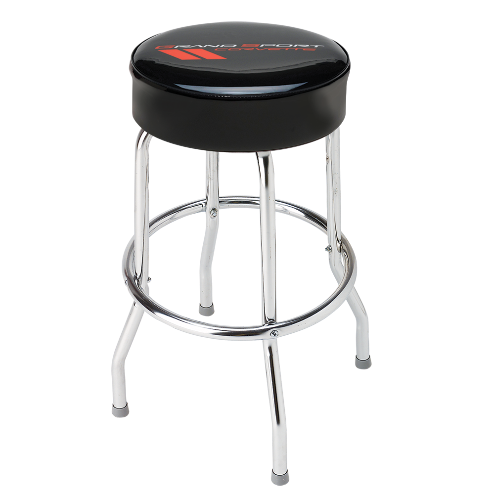 Corvette Stool with C6 Grand Sport Logo